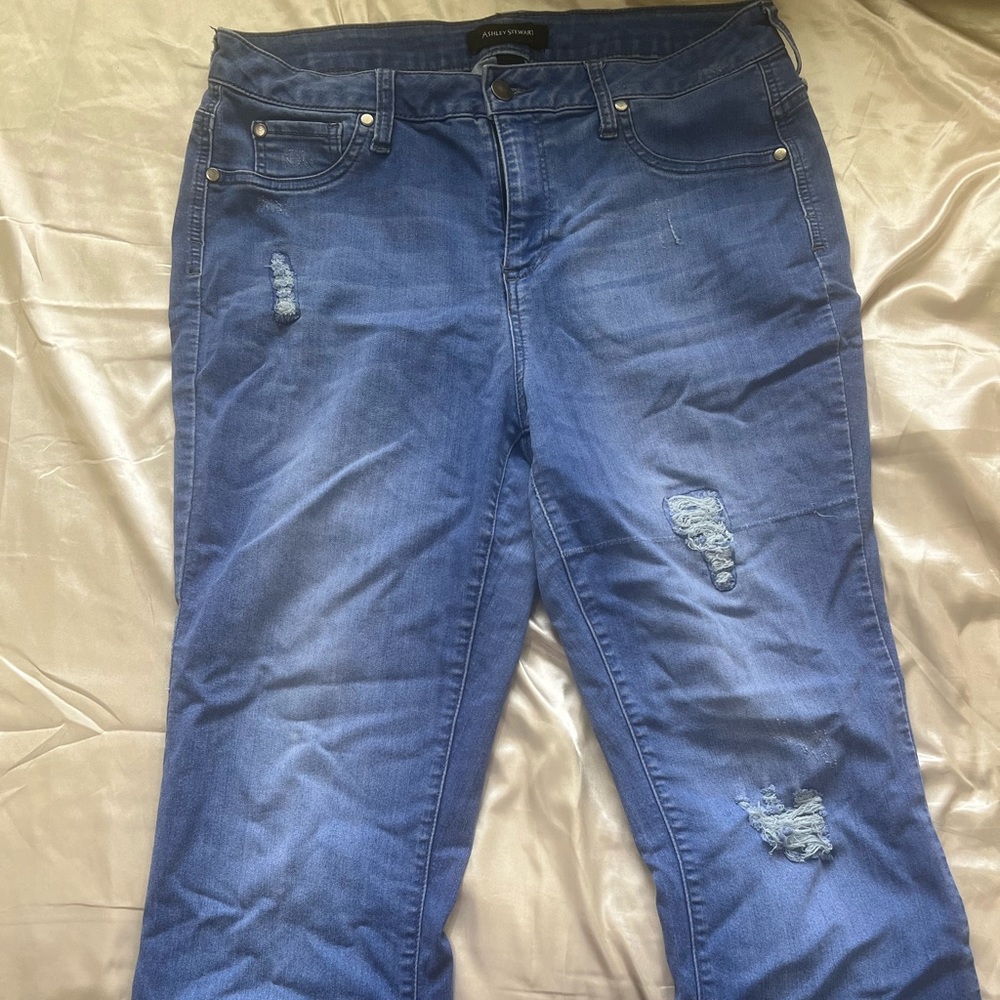 Womens Flared Leg Jeans